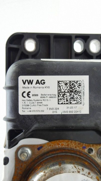 ПОДУШКА БЕЗОПАСНОСТИ AIRBAG ПАССАЖИРА AUDI A3 8V OCTAVIA III 8V0880204G, фото 4