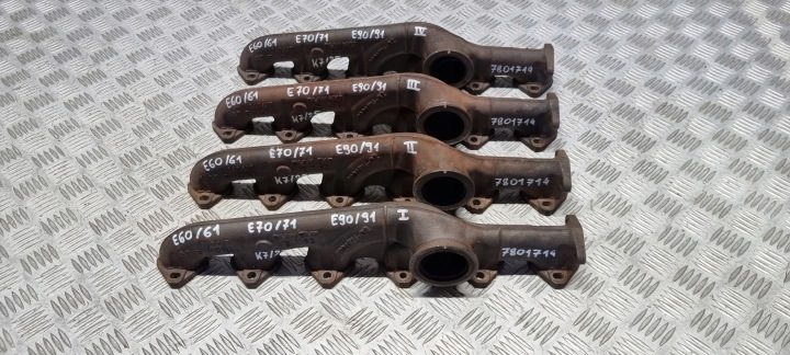 BMW E60 E61 E70 E71 E90 E91 ВЫПУСКНОЙ КОЛЛЕКТОР 7801714, фото 2