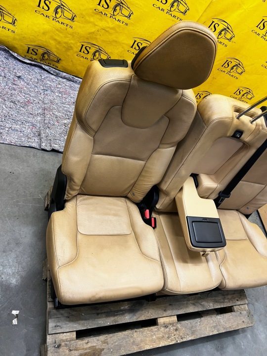 ПОДУШКА СИДЕНЬЯ СПИНКА ДИВАН КОЖА ЗАДНЯЯ 2 РЯД ISOFIX VOLVO XC90 II 2018 г., фото 2