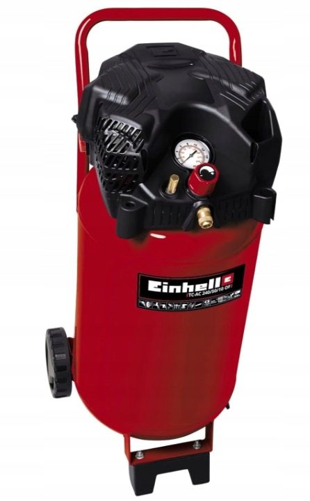 Компрессор безмасляный Einhell TH-AC 240/50/10 OF 50 l 10 бар, фото 1