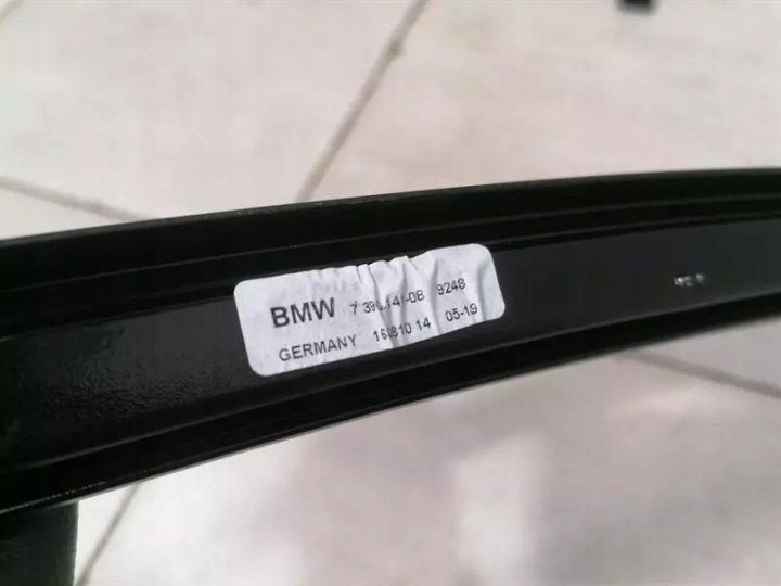 Молдинги кузова BMW 5 F90 G30 M5 7390121 черные глянец Shadow Line, фото 6