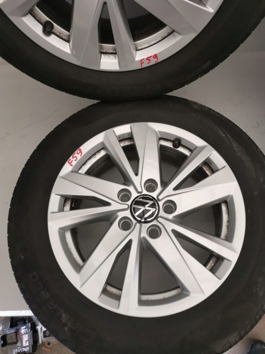 VOLKSWAGEN TOURAN VW КОЛЕСА ДИСКИ ЛИТЫЕ ДИСКИ ШИНЫ ЛЕТО 205/60R16, фото 5