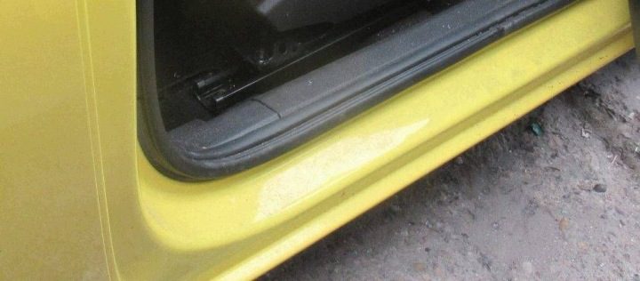 Opel Corsa E 3D порог стойка правая передняя, фото 2