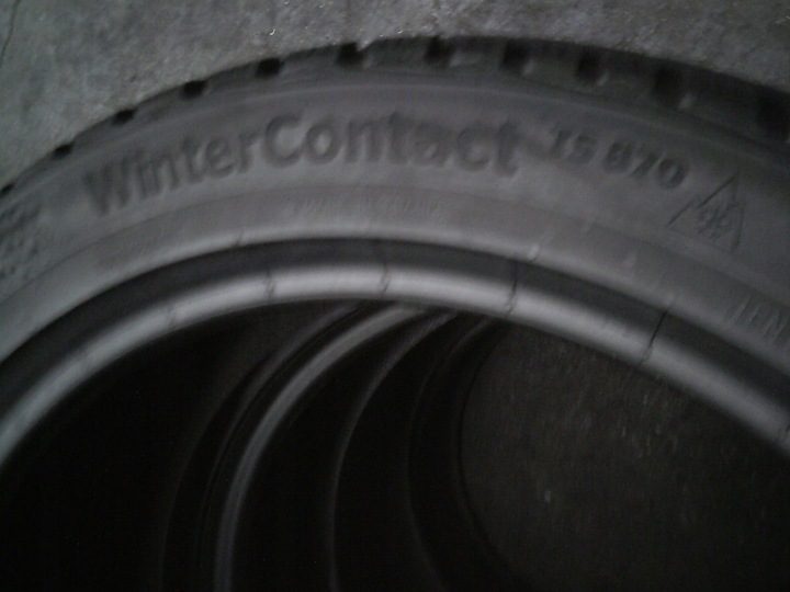 Шина зимняя Continental WinterContact TS 870 225/45R17 91 H сцепление на снегу (3PMSF), защита диска, фото 4
