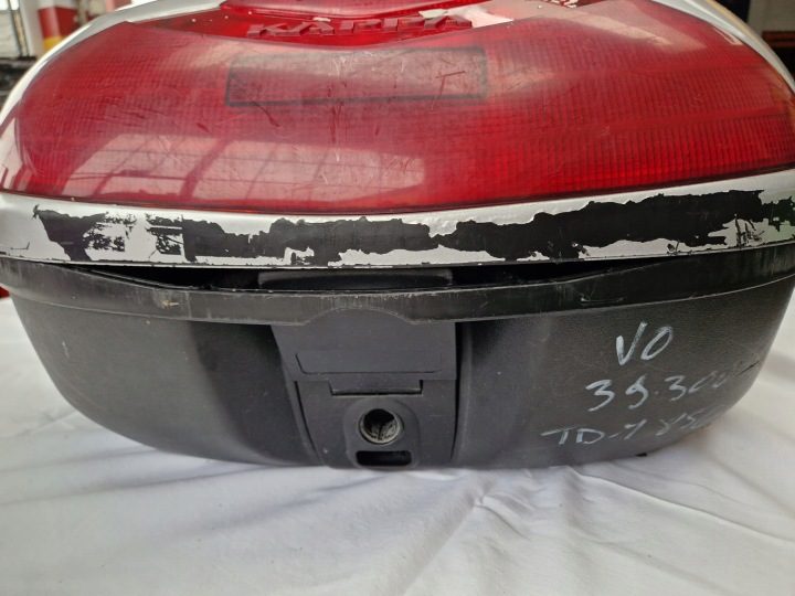 Kappa MONOLOCK TopCase - 42l, KAPPA (черный, красный отражатель, kompozyt, в tym. панели K628) K42N, фото 4