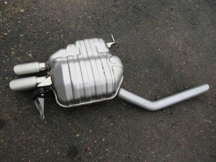 Задний глушитель Audi Q5 SQ5 3.0 TDI 8R0253611, фото 2