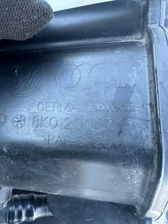Q5 8R рестайлинг корпус фильтра угольный 3.0 TFSI 8R0201827A 8K0201801C, фото 3