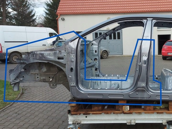Chery Omoda 5 2024 четверть длинная порог стойка левая передняя omo5,6453748454, фото 1