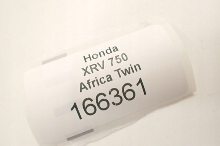 Honda XRV 750 Africa Twin Кофр задний центральный бардачок пластина, фото 15