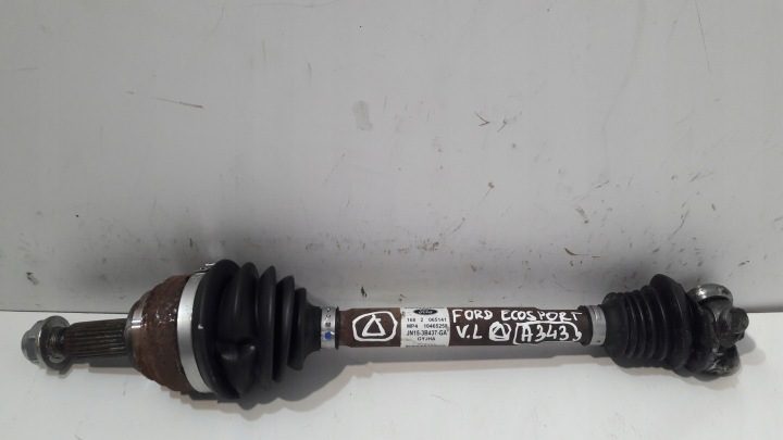 FORD ECOSPORT ПОЛУОСЬ ЛЕВАЯ ПЕРЕДНЯЯ КОРОТКАЯ JN15-3B437-GA, фото 1