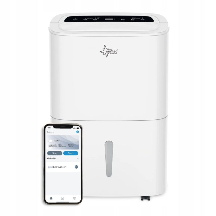 SUNTEC DryFix 50 select App осушитель воздуха для 180 m2 или 450 m3, фото 1