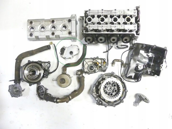 ДВИГАТЕЛЬ КРЫШКА YAMAHA YZF R6 98-02, фото 2