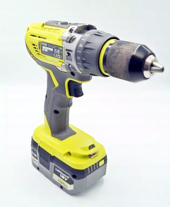 Комплект инструментов Ryobi дрель-шуруповерт и шлифмашина 2 шт., фото 3