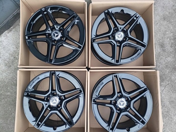 4× Литой диск Mercedes-Benz OE 7.5" x 19" 5x112 ET 53, фото 2