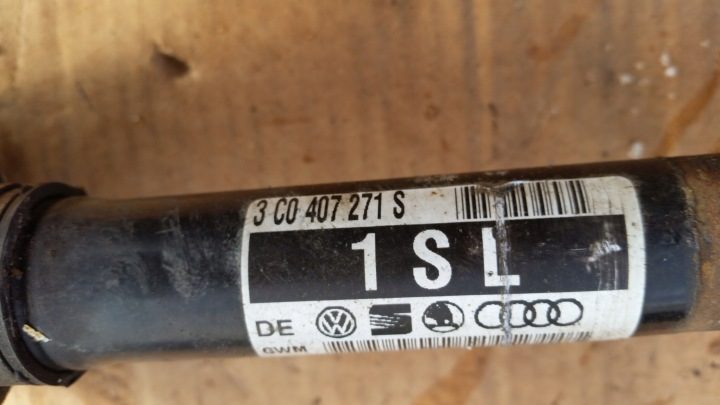 ПОЛУОСЬ ПРИВОДНАЯ ЛЕВАЯ ПЕРЕДНЯЯ VW PASSAT B6 B7 CC, фото 3