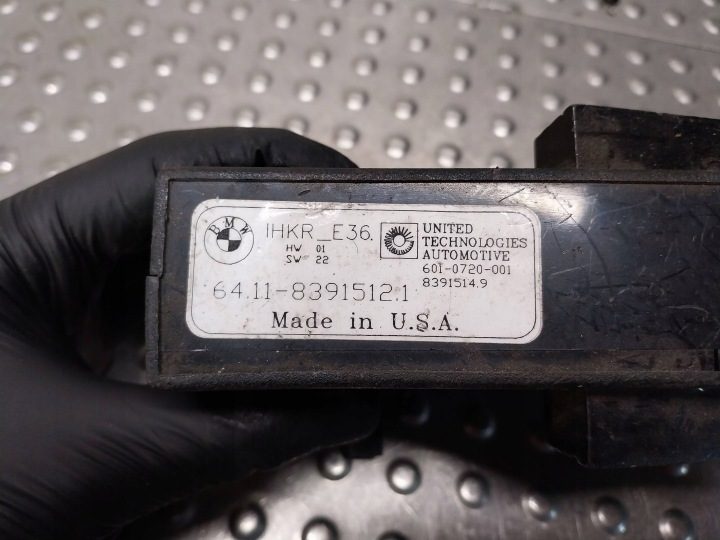 Блок управления кондиционера обдува 8391512 BMW E36, фото 5