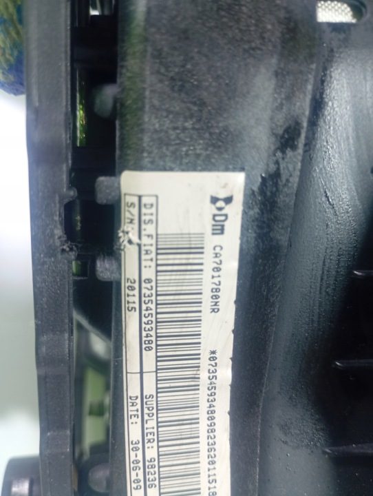 Lancia Ypsilon 2 II 03-11 ПОДУШКА БЕЗОПАСНОСТИ AIRBAG РУЛЯ 07354593480, фото 5