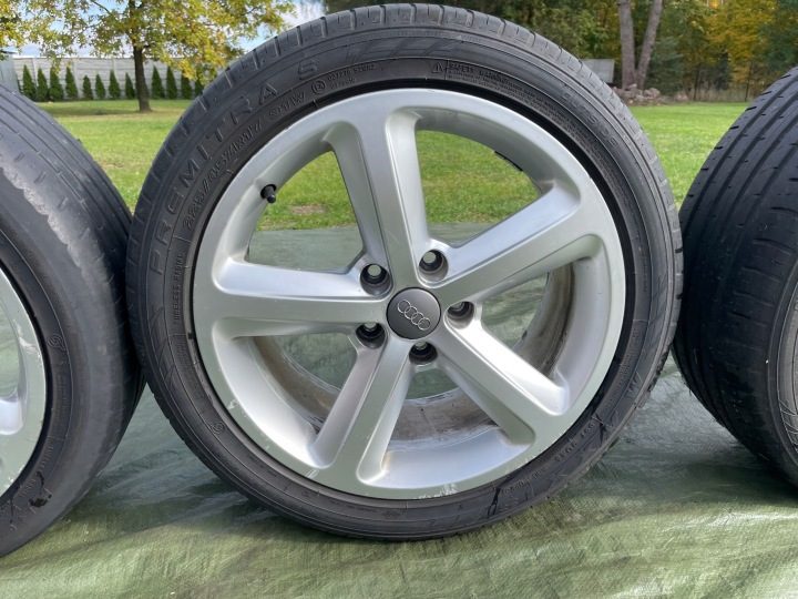КОЛЕСА ДИСКИ ШИНЫ AUDI A4 B7 B8 A6 C6 17" S-LINE 7.5JX17H2 ET43 8K0601025AQ, фото 3