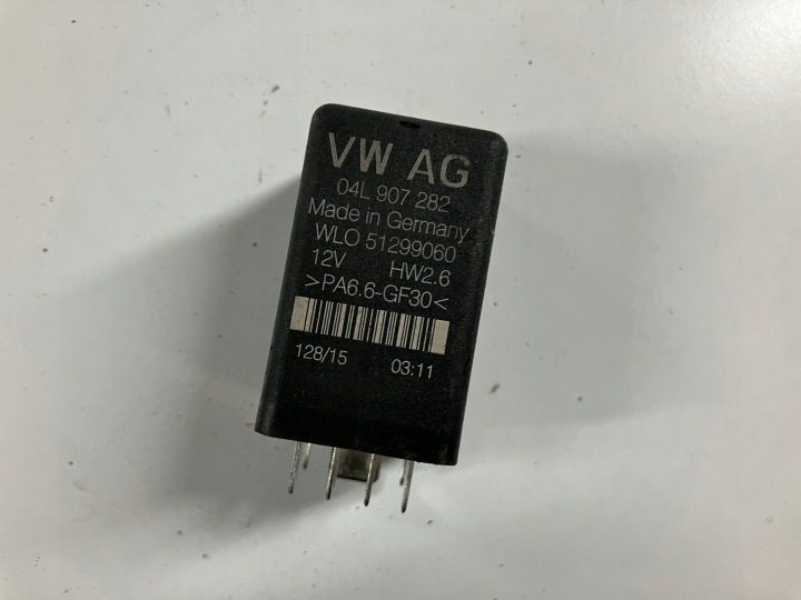 Реле 511 свечей накаливания 1.6 TDI Seat Leon 3 III 04L907282, фото 6