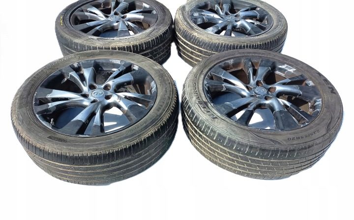 КОМПЛ. Колеса 20" Диск 7.5 J 5x114,3 ET50 шина 235/55 INFINITI JX35 QX60 OE, фото 2