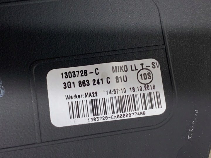 ЦЕНТРАЛЬНЫЙ ТОННЕЛЬ VW PASSAT B8 Универсал 3G1863241C ЦЕНТРАЛЬНАЯ КОНСОЛЬ, НИША, фото 6