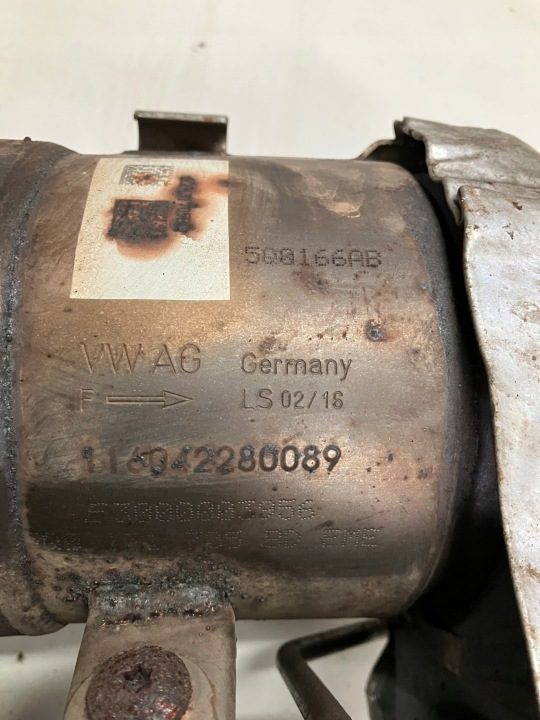 Фильтр DPF катализатор 1.6 TDI 120 л.с. DCX DCXA Passat B8 3G 04L131765BS, фото 6