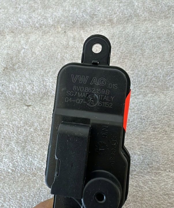 Привод замок лючка горловины бензобака Volkswagen Seat Skoda 8V0862159B, фото 5