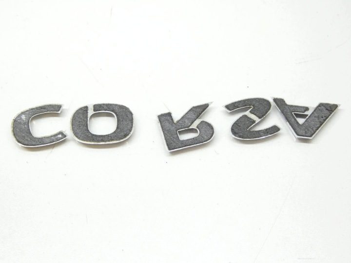 НАДПИСЬ ЗНАЧОК ЭМБЛЕМА КРЫШКИ БАГАЖНИКА OPEL CORSA D 06-14, фото 4