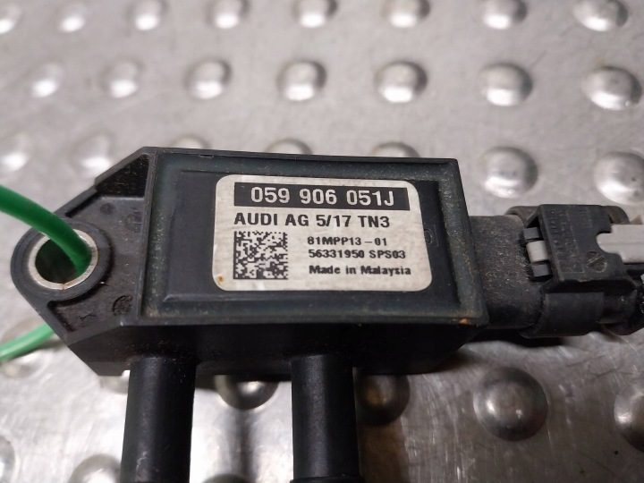 ДАТЧИК ДАВЛЕНИЯ ВЫХЛОПНЫХ ГАЗОВ DPF 059906051J AUDI Q7 II 4M TOUAREG III 3.0 TDI, фото 4