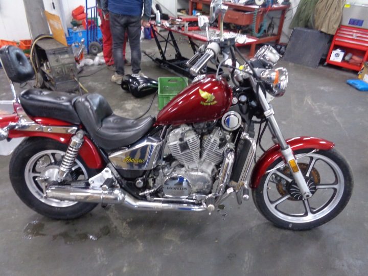 HONDA SHADOW VT 750/750/800 защита коллектор V-Twin, фото 12