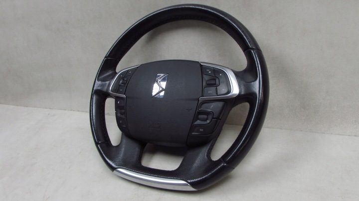 CITROEN DS4 C4 II 11-15 РУЛЬ КОЖА МУЛЬТИФУНКЦИОНАЛЬНАЯ ПОДУШКА БЕЗОПАСНОСТИ, фото 2