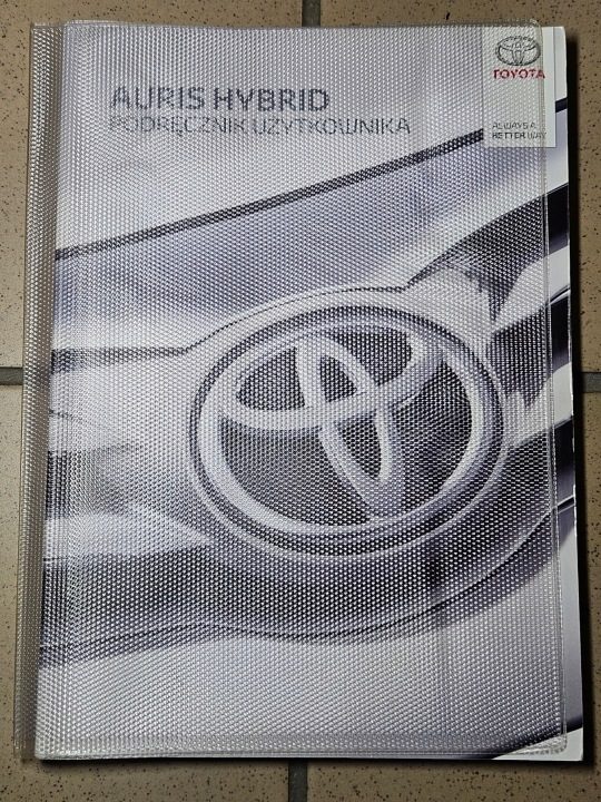 Инструкция по эксплуатации Toyoda Auris Гибрид 2016, PL, фото 3