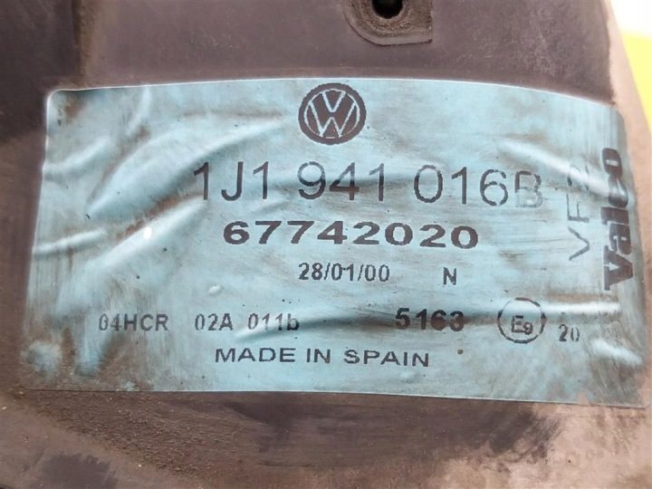 Фара передняя правая VW Golf IV 1997-2006 1J1941016B ЕВРОПА ОРИГИНАЛ, фото 6
