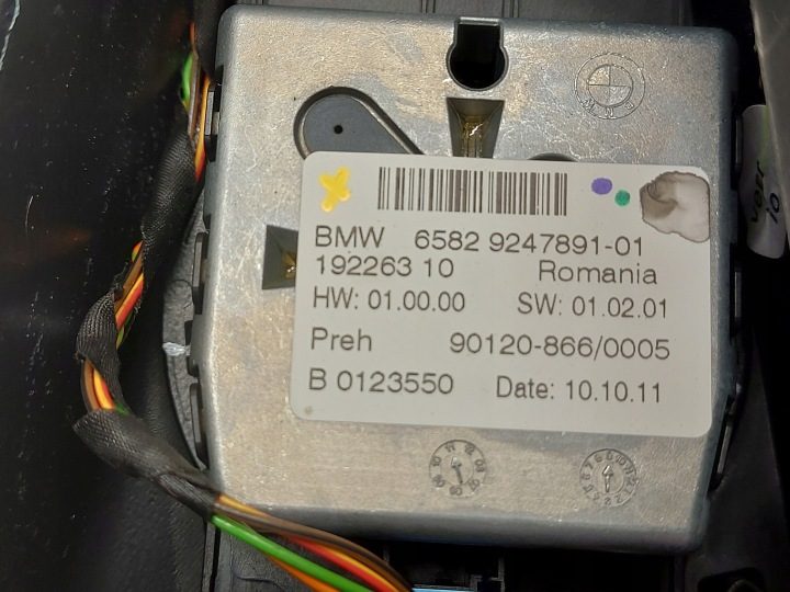 BMW 6 GRAN КУПЕ 640D F13 3.0 дизель 12 г. контроллер iDrive рамка тоннеля 9247891, фото 12