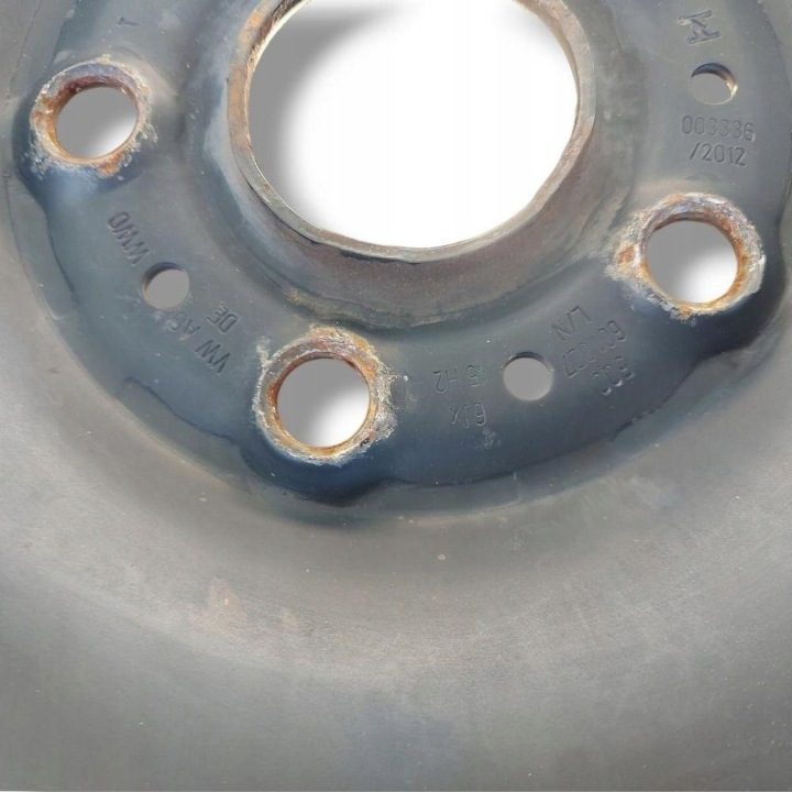 4× Штампованный диск VW 6.0" x 15" 5x112 ET 43, фото 6
