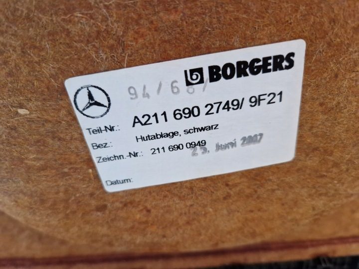 ШТОРКА ПОЛКА ЭЛЕКТРИЧЕСКАЯ СЕДАН MERCEDES W211 РЕСТАЙЛИНГ 3.5 бензин, фото 6