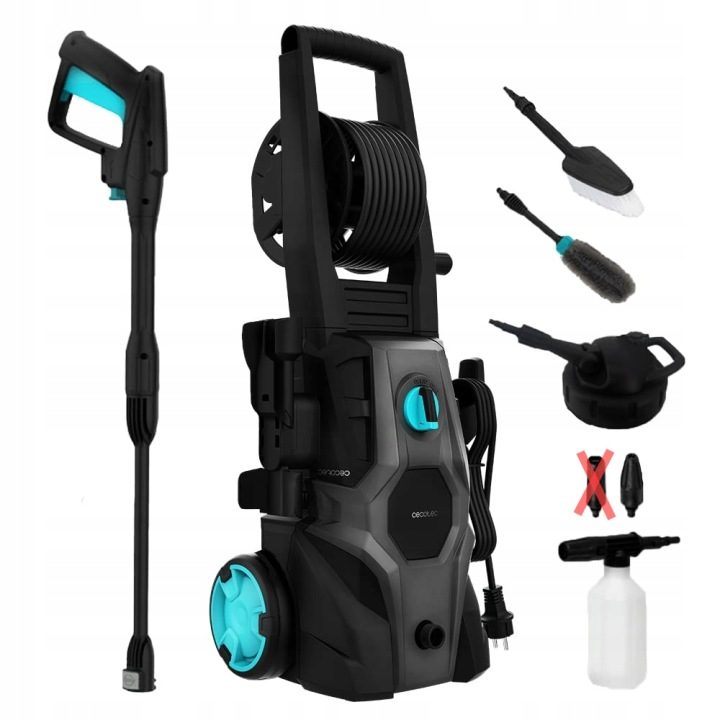 Мойка высокого давления HydroBoost 3200 TotalClean Cecotec 3200 Вт 225 бар Черная, фото 1