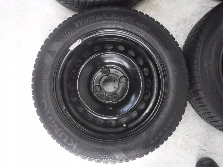 4× Диски 14 Hyundai i10 II i20 Getz Kia Picanto III Rio 5,5j 4x100 ET47 + TPMS, фото 5