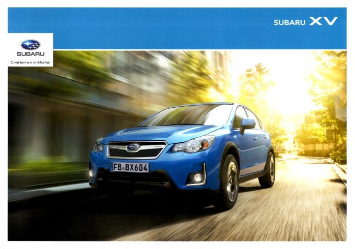 ПРОСПЕКТ SUBARU XV, фото 1