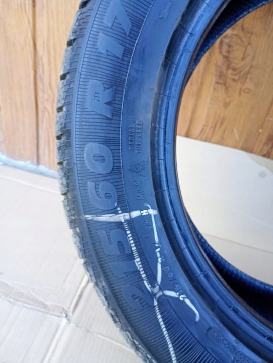 1x шина Platin RP-70 Winter 215/60R17 96H 2023 г. КАК НОВАЯ 8 мм JASŁO, фото 3