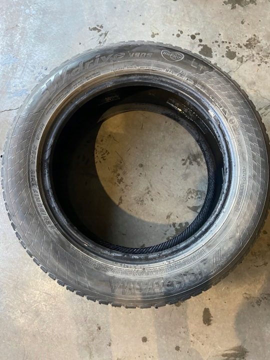 4× Шина зимняя Yokohama W.drive V905 225/55R17 101 В сцепление на снегу (3PMSF), защита диска, усилитель (XL), фото 6