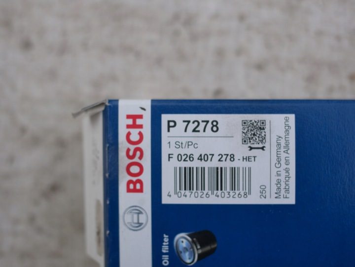 Bosch F 026 407 278 Фильтр масляный, фото 2