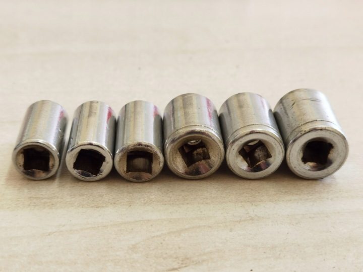 Насадки 1/4" 6-kątne 7,8,9,11,12,13 мм, фото 2