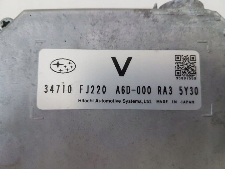 2016 Subaru XV Блок управления ЭУР 34710FJ220, фото 6