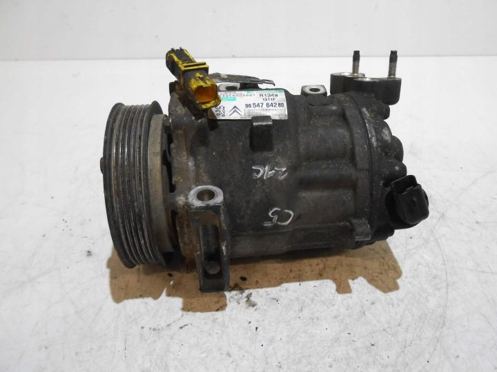 CITROEN C4 C5 КОМПРЕССОР КОНДИЦИОНЕРА 9654764280, фото 2