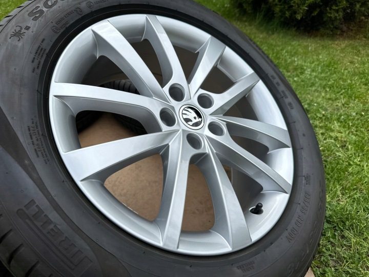 Колеса Диски 18 5x112 Skoda Kodiaq Летние J.Nowe, фото 8