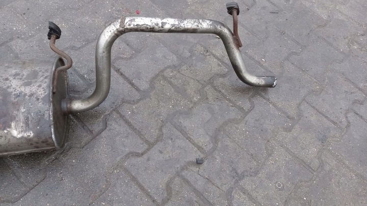 ЗАДНИЙ ГЛУШИТЕЛЬ OPEL AGILA 1.2B 02 г., фото 4