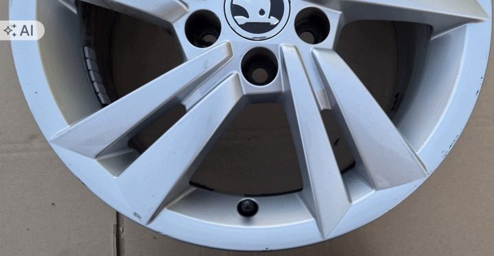 Литой диск Skoda OE 6.0" x 15" 5x100, фото 4