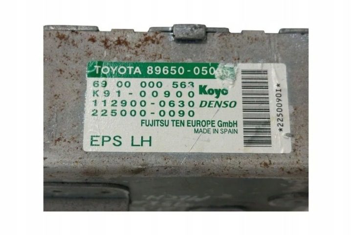 Блок управления гидроусилителя руля TOYOTA AVENSIS (_T25_) 8965005010, фото 6
