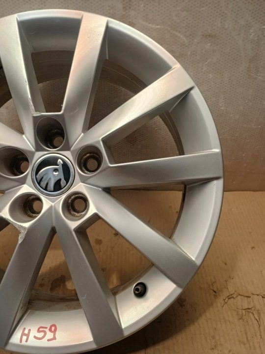 Литой диск Skoda OE 657601025B 6.0" x 16" 5x100 ET 38, фото 2